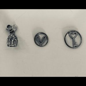 Origami Owl assorted charms/plates